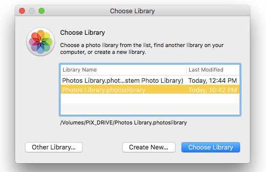 Navigate to library mac